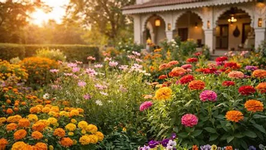 Seasonal Flower Plantation